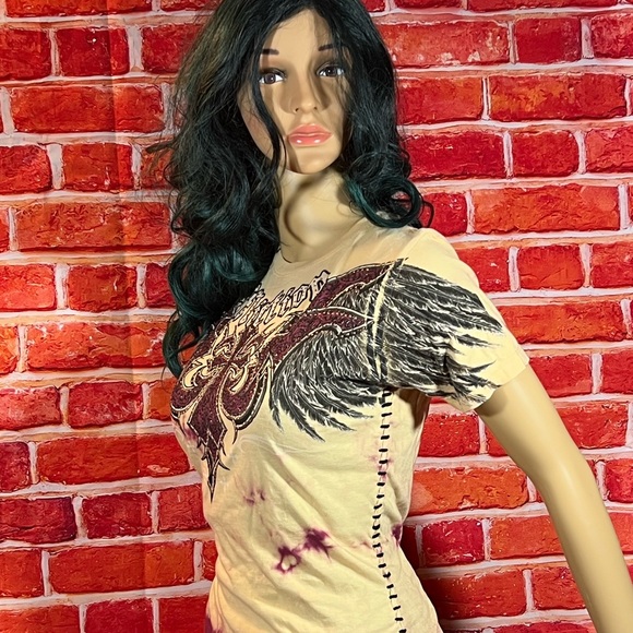 Affliction Women’s T-Shirt - Picture 6 of 10